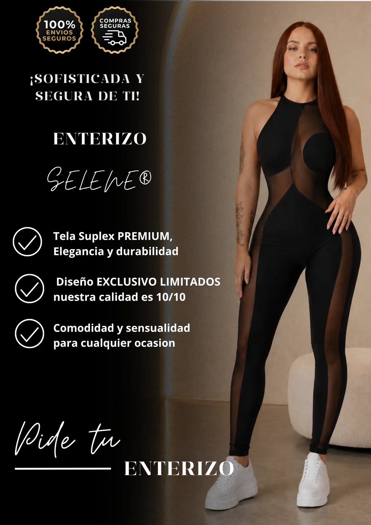 Enterizo Selene Mesh®